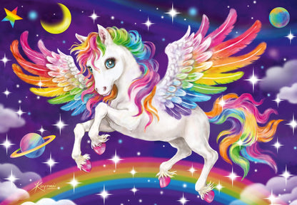 Ravensburger Unicorn & Pegasus 2x 24 Pieces Jigsaw Puzzles for Kids Age 3 Years Up - Gifts for Toddlers