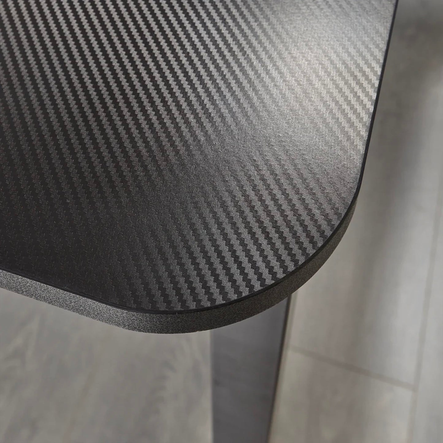 X-Rocker Panther XL 155cm x 108cm, L-Shaped Gaming Desk - Reversible Corner Design, Large Dual Monitor, Sturdy Metal Frame for Adults & Kids - Carbon Black - Mouse Mat Included