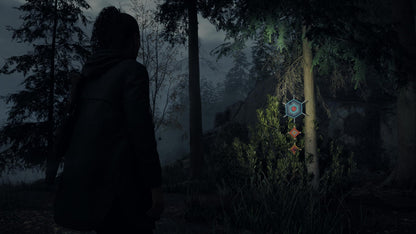 Alan Wake 2 Deluxe Edition for PS5 game case with cover art, published by Epic Games.