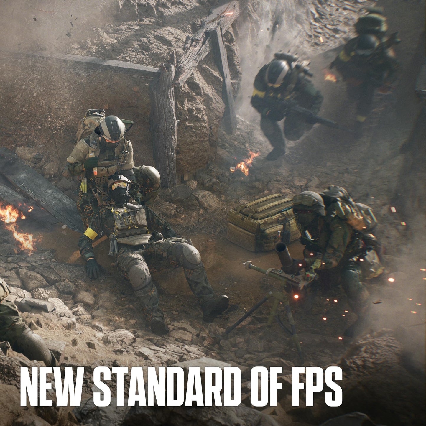 Battlefield 6 Phantom Edition PS5 video game case with artwork, published by Electronic Arts, featuring futuristic military combat scene