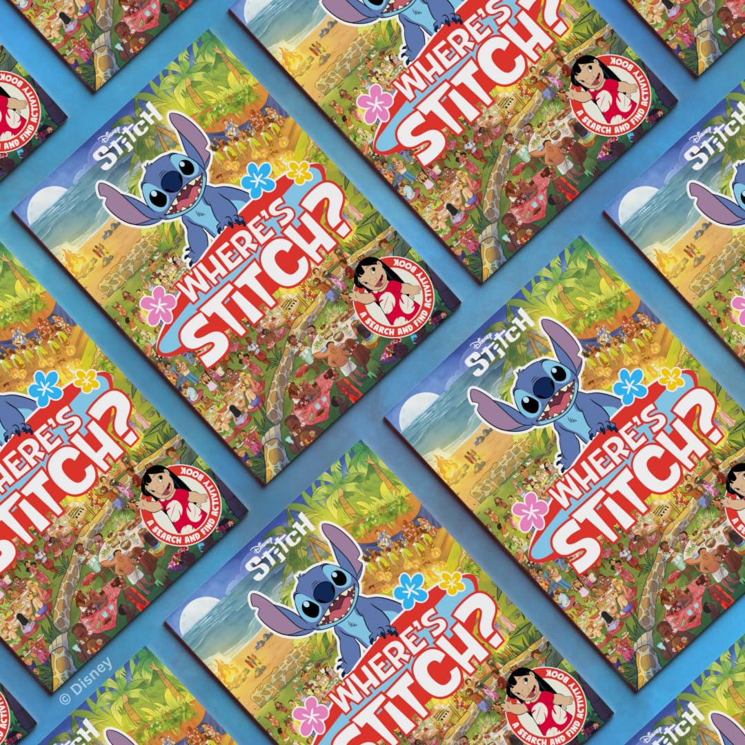 Where's Stitch?: A Disney search-and-find activity book