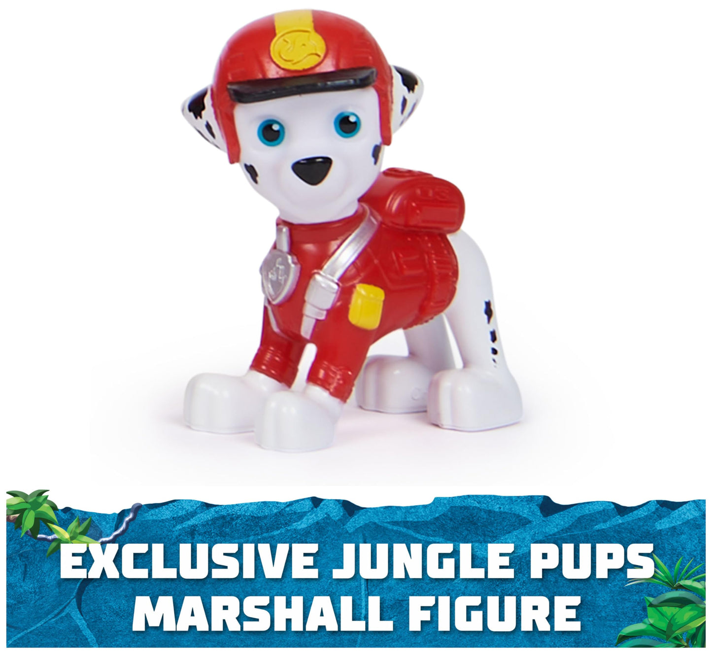 Paw Patrol Jungle Pups, Marshall’s Deluxe Elephant Vehicle with Projectile Launcher, Toy Truck with Action Figure, Kids’ Toys for Boys & Girls Aged 3 and Up