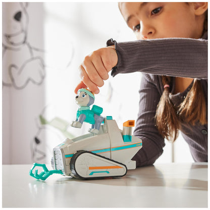 Paw Patrol, Everest’s Snow Plow, Toy Car with Collectible Action Figure, Sustainably Minded Kids’ Toys for Boys & Girls Aged 3 and Up