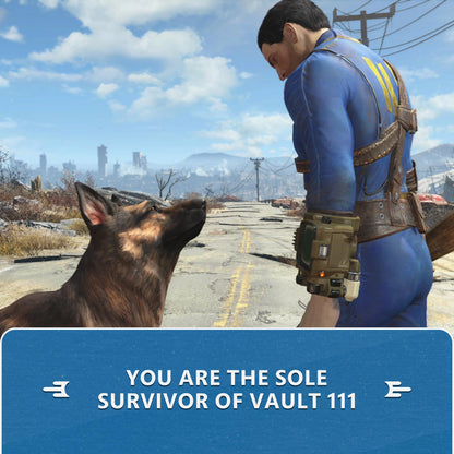 Nintendo Switch Fallout 4: Anniversary Edition game with Xbox branding, featuring the game case and artwork for the collectible edition.