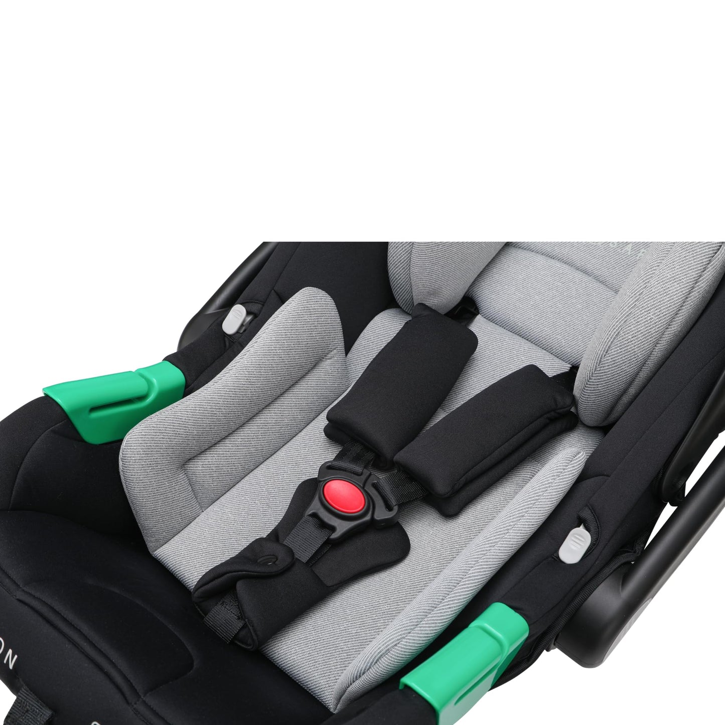 Cozy N Safe Snowdon i-Size Child Car Seat Carrier with ISOFix Base and Support Leg, 3 -Point Harness, Adjustable Headrest, Suitable from 40cm to 85cm (up to 15kg), New ECE R129 i-Size Compliant