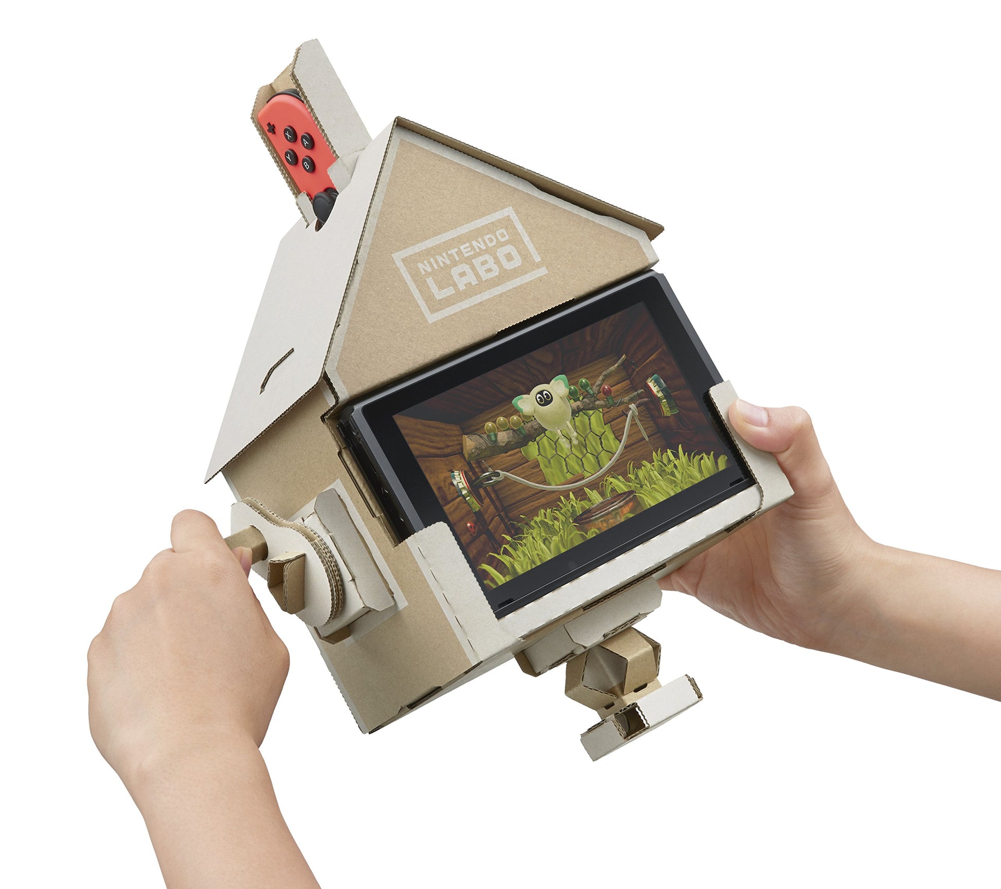 Nintendo Labo Variety Kit includes colorful cardboard DIY construction sets and accessories for creative gaming experiences.