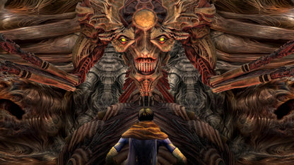 Legacy of Kain: Soul Reaver 1 & 2 Remastered Deluxe Edition for PS5, Aspyr video game box art with dark fantasy artwork.