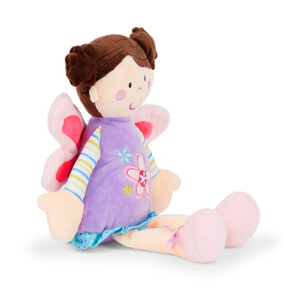 Mousehouse Gifts - Purple Bunny Rabbit Soft Toy in Clothes, Plush Rabbit Cuddly Toy for Newborn Baby Boys and Girls