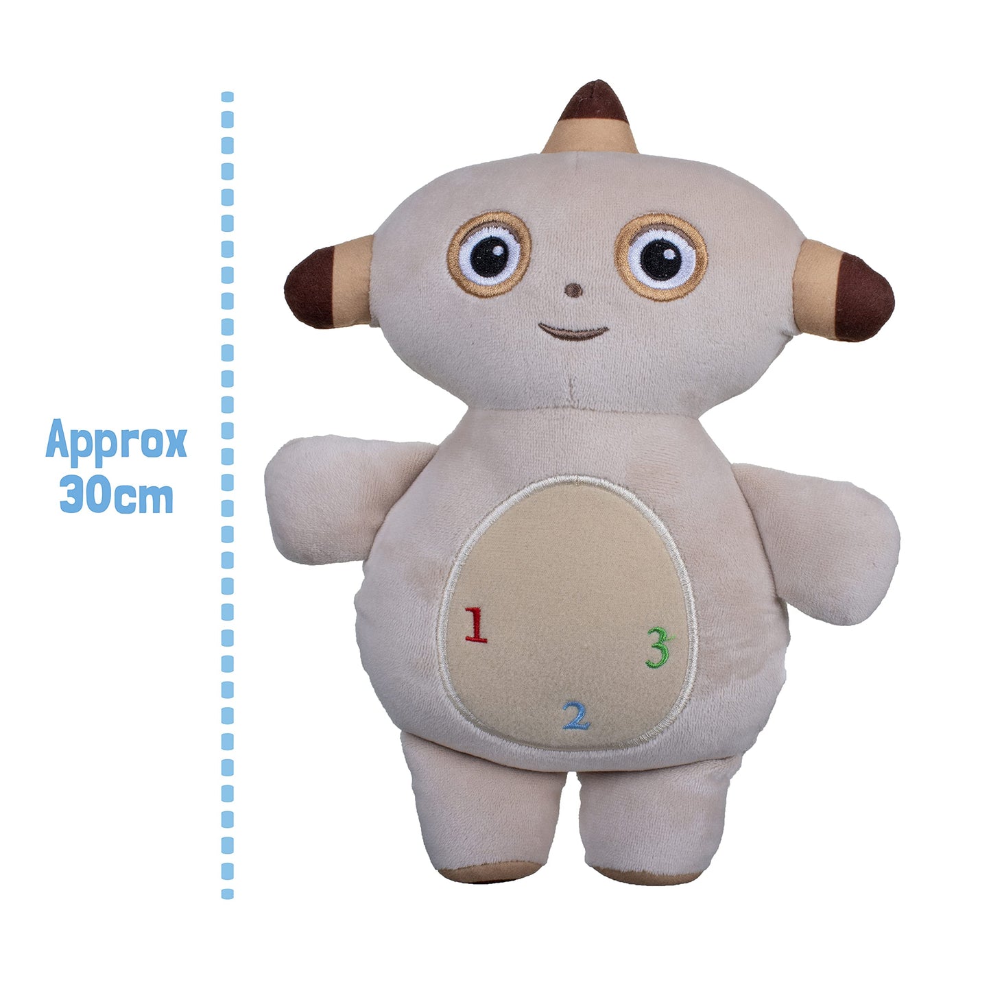 IN THE NIGHT GARDEN 2069 Super Squashy Soft Toy-Makka Pakka, Brown