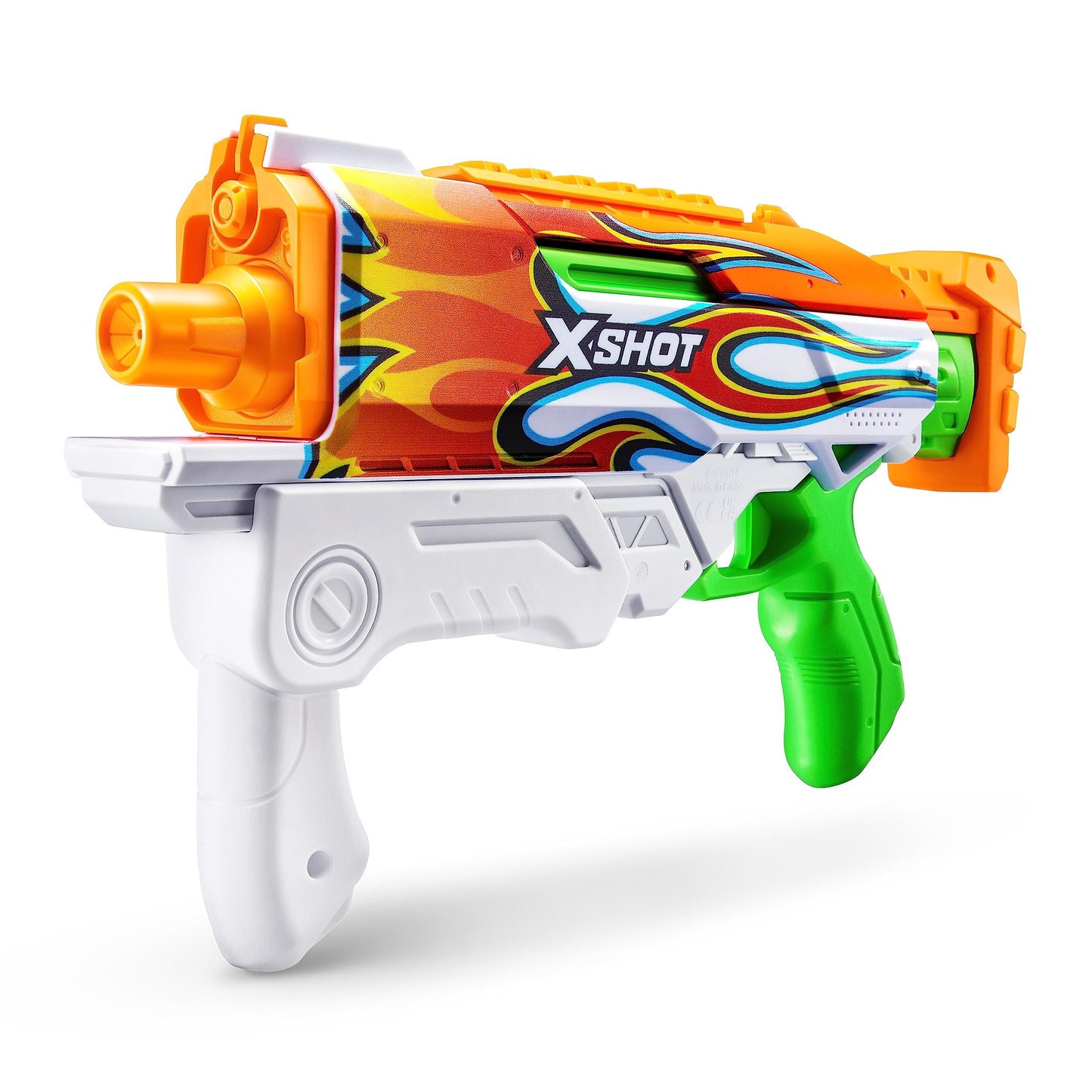 XSHOT Water Fast-Fill Skins Hyperload Water Blaster, Summer Outdoor Pool Toy (2 Pack), Mailer Box, [Various], White