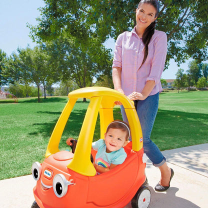 little tikes Cozy Coupe - Ride On for Kids with Real Working Horn, Clicking Ignition Switch, & Fuel Cap - For Kids 18+ Months