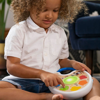 Baby Einstein Playful Painter Magic Touch color palette light-up toy for babies 6+ months, featuring multicolor design and interactive surfaces.