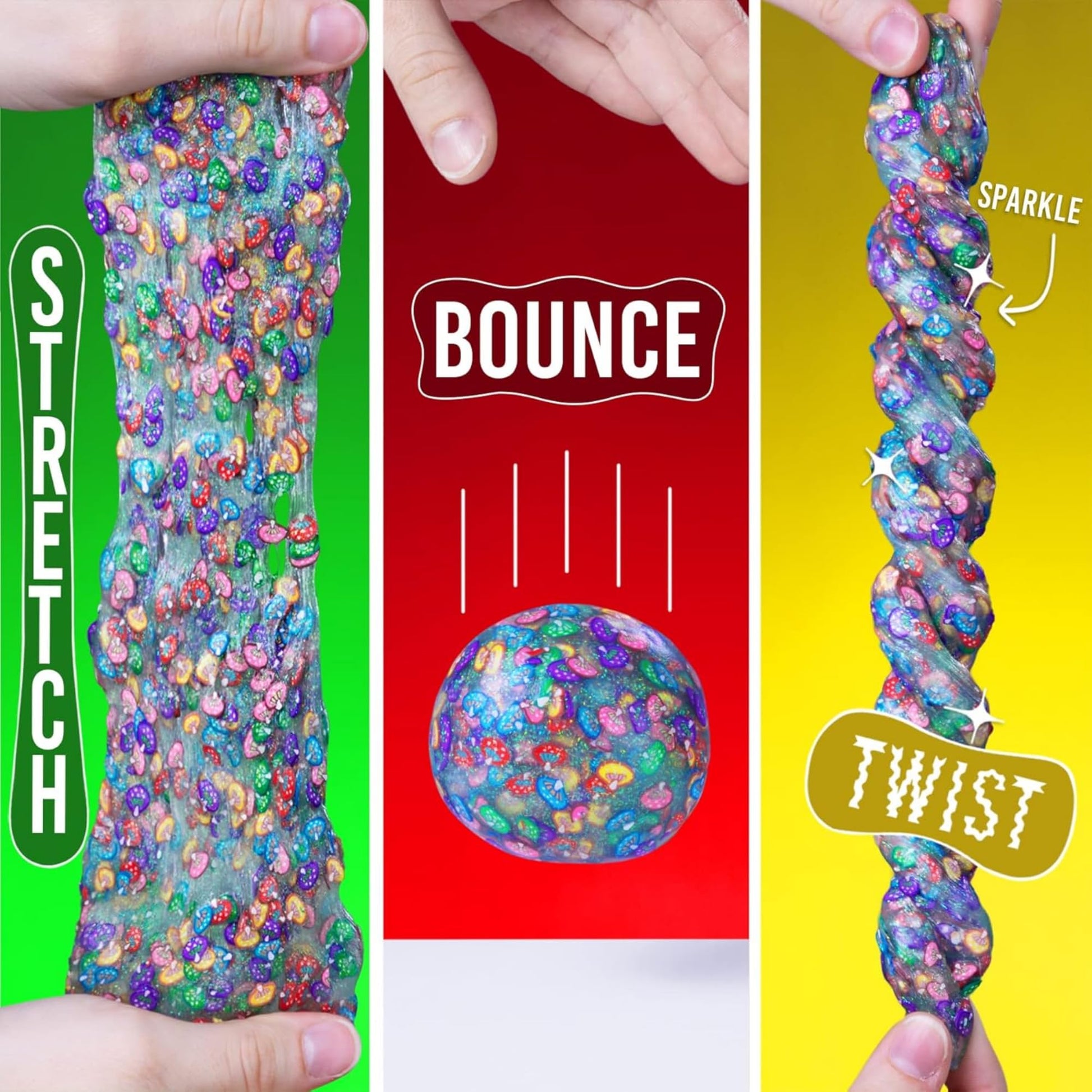 Crazy Aaron's Hide Inside Gnome Home thinking foam stretch toy in vibrant colors with gnome and house design.