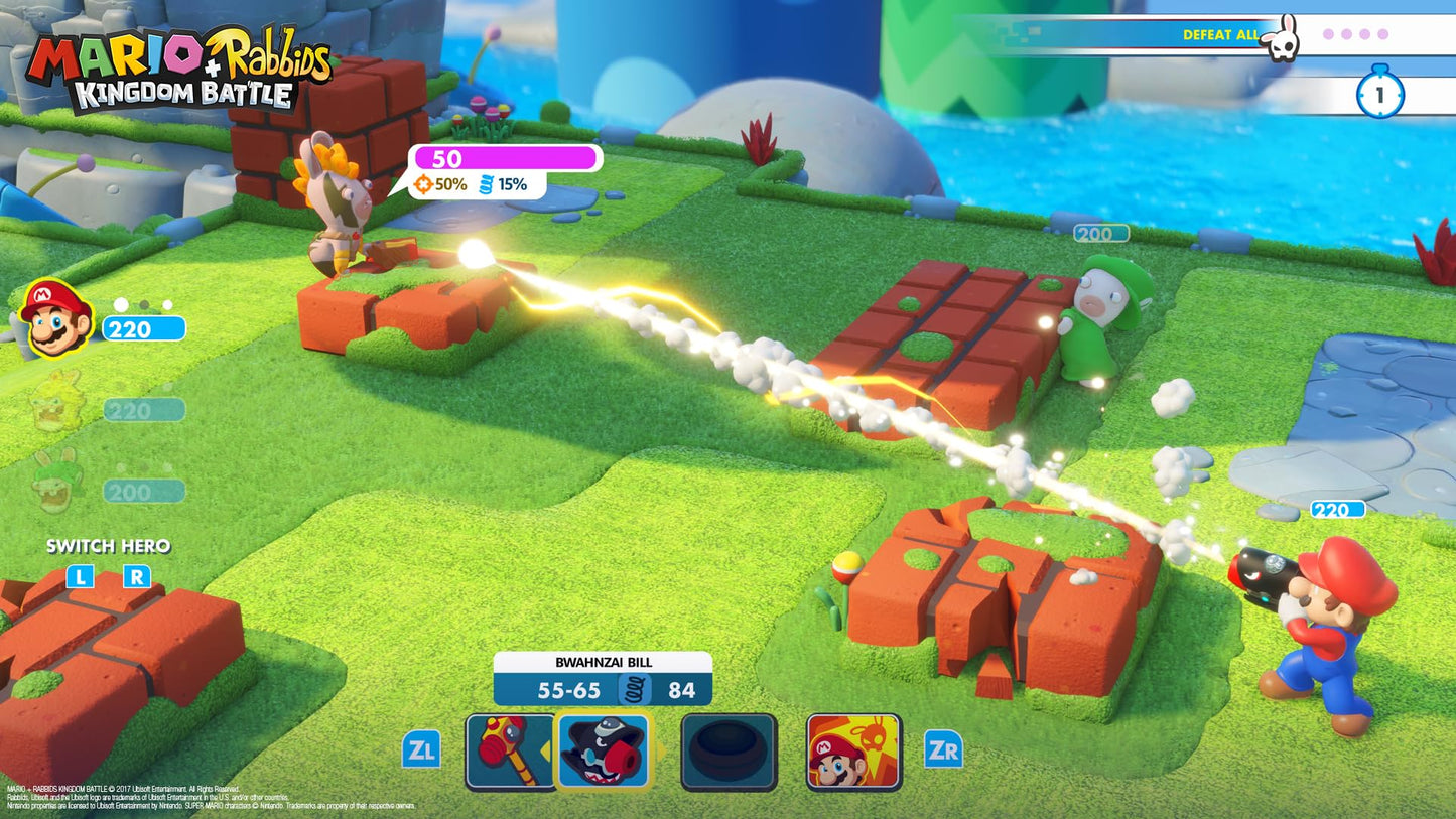 Mario + Rabbids Kingdom Battle / Mario + Rabbids Sparks of Hope (Switch) (Code in Box)