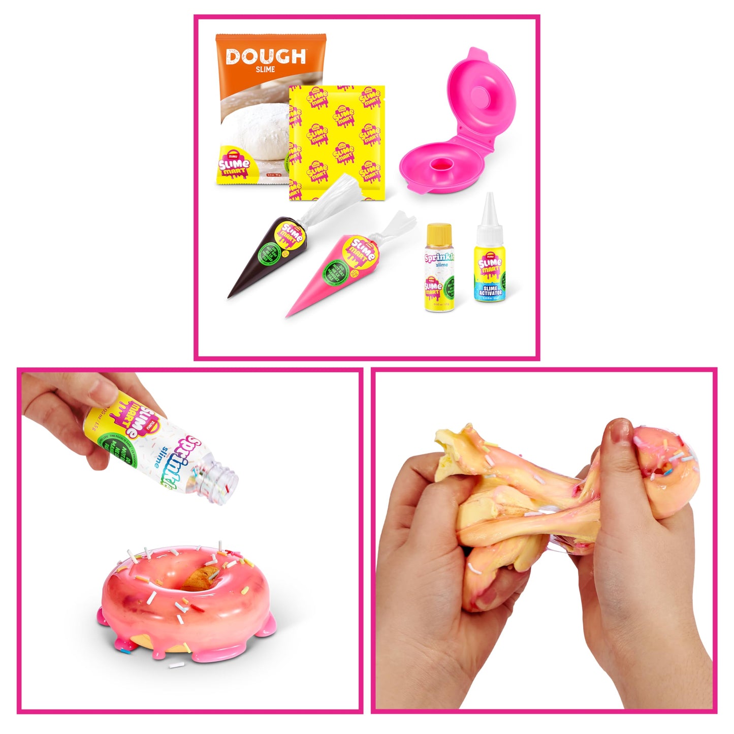 Slime Mart small slime bag set with colorful compound slime for kids, perfect for arts and crafts, ages 6-10, fun gift for boys and girls.