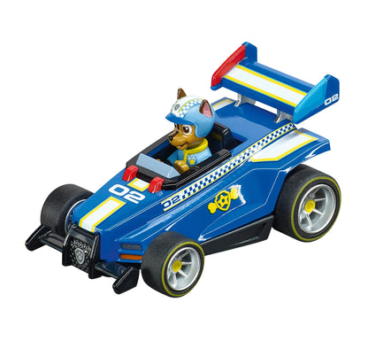 Carrera PAW Patrol Ready Race Rescue slot racing track with Chase and Marshall, 1:43 scale, 4.9 meters long, UK plug included