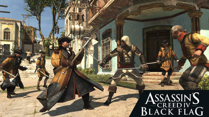 Nintendo Switch Assassin's Creed Rebel Collection game box by Ubisoft featuring cover art with characters from the Assassin's Creed series.