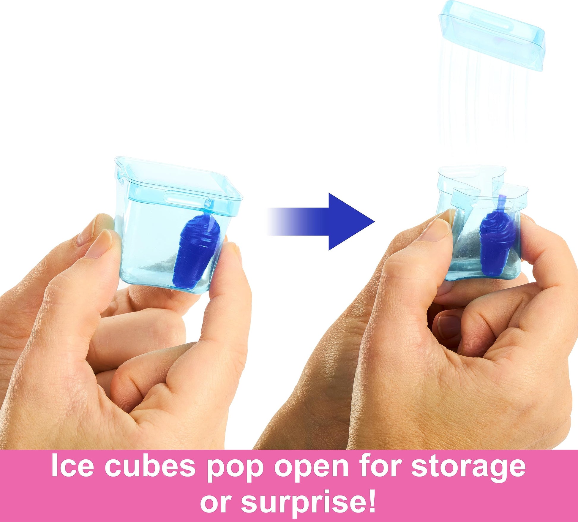 Barbie Pop Reveal Fruit Series Doll in Grape Fizz theme with surprises, pet, accessories, slime, and color change features.