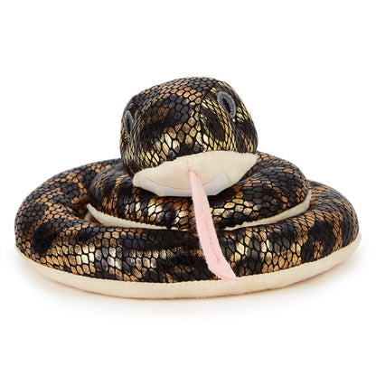 Zappi Co Children's Soft Cuddly Plush Toy Animal - Perfect Perfect Soft Snuggly Playtime Companions for Children (12-15cm /5-6") (Anaconda Snake)