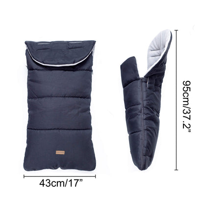 CROC N FROG CrocnFrog universal baby bunting footmuff with soft polar fleece, windproof, for strollers, buggies, and prams.