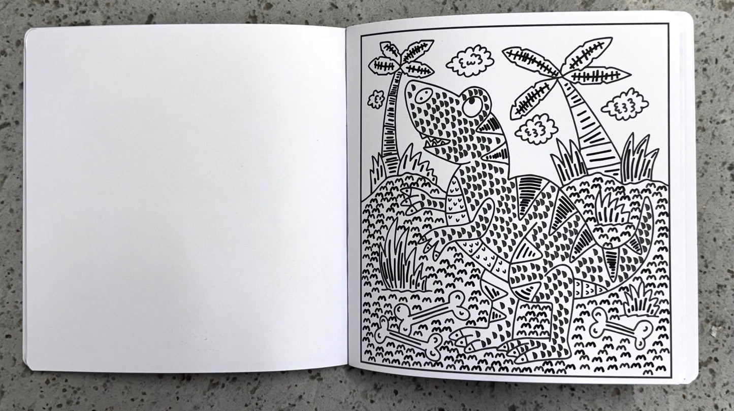 Anila's New Dinosaur Magic Painting Book. (Ideal for Children Aged 3-8).