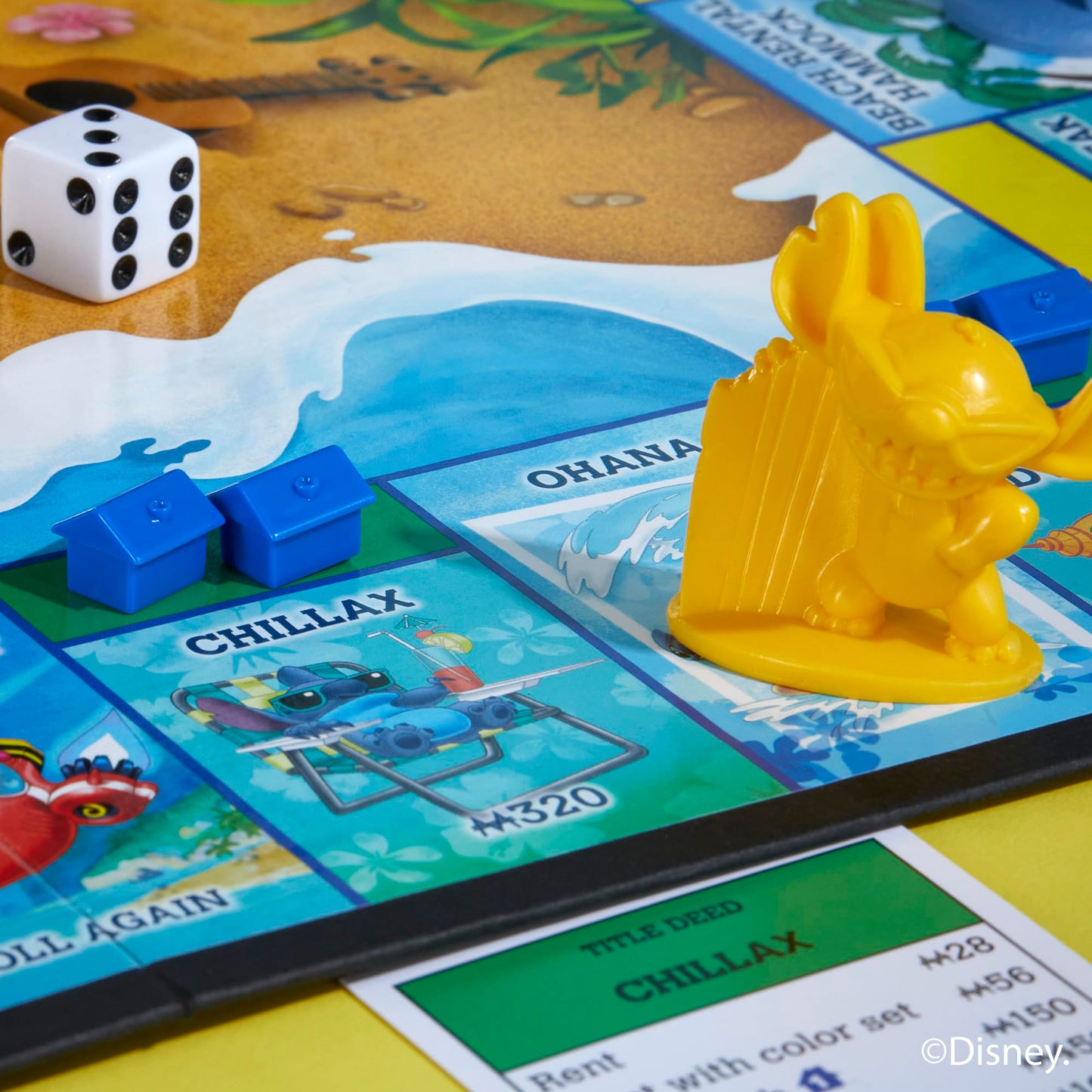 Monopoly Disney Stitch Edition Board Game - English Version