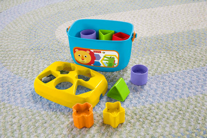 Fisher-Price Stacking Toy Baby’s First Blocks Set of 10 Shapes for Sorting Play for Infants Ages 6+ Months, FFC84