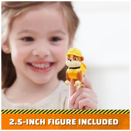 Rubble and Crew, Bark Yard Deluxe Bulldozer Construction Truck Toy with Lights, Sounds and Rubble Action Figure, Kids’ Toys for Boys and Girls Aged 3+