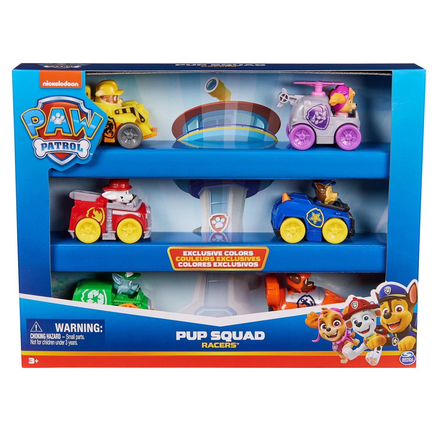 Paw Patrol: Pup Squad Racers, 6-Piece Vehicle Gift Set, Kids’ Toys for Boys & Girls Aged 3 and Up