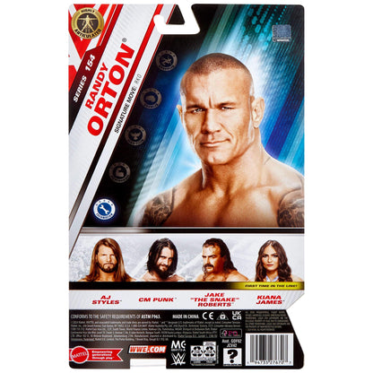 Mattel WWE Randy Orton Action Figure, Main Event Series #154 6-inch Collectible with 10 Articulation Points & Life-Like Look, JCV42