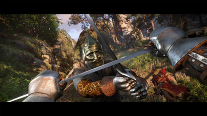 Deep Silver Kingdom Come: Deliverance II PlayStation 5 game cover art with medieval knight and title text.
