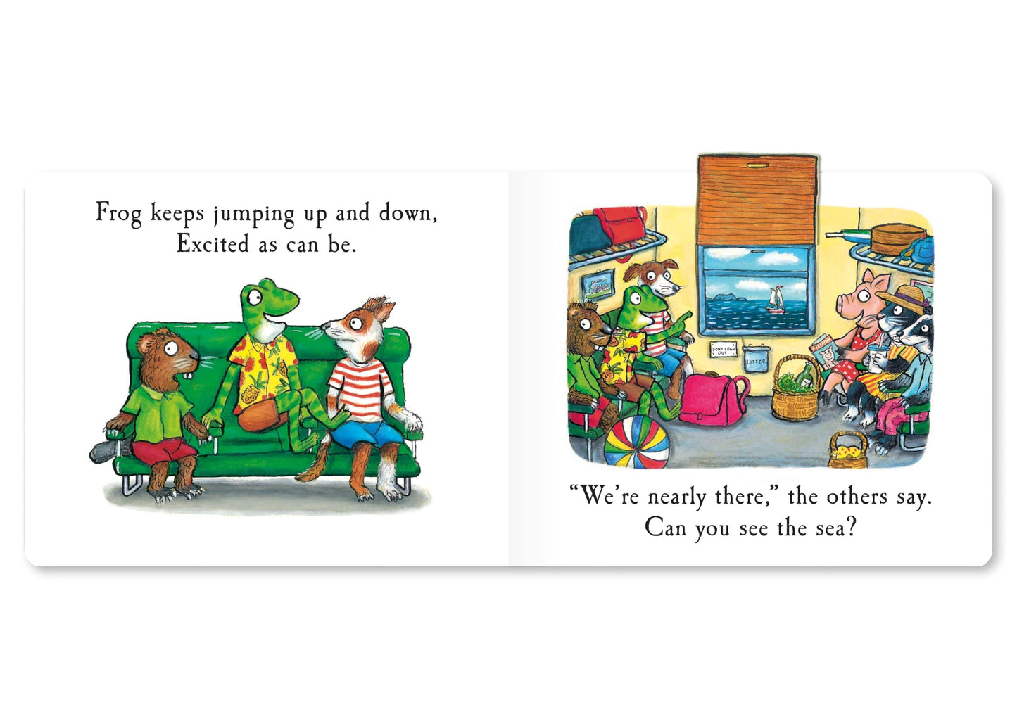 Frog's Day Out: A Lift-the-flap Story (Tales From Acorn Wood, 10)