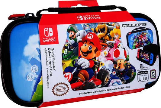 Official Nintendo Switch & Lite Deluxe Travel Case Mario Kart Family