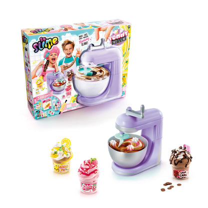 Canal Toys So Slime Yummy Twist & Slime spinning mixer with bowl for kids to twist, mix, and create colorful slime and recipes.