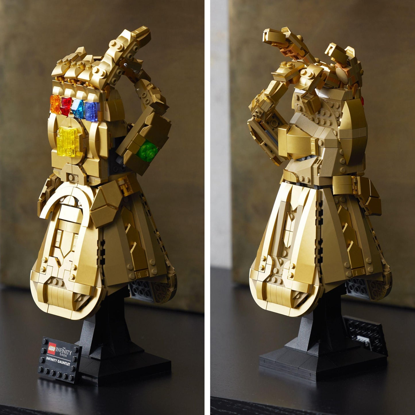 LEGO | Marvel Infinity Gauntlet Building Set for Adults - Avengers Model Kit incl. a Thanos Glove with Infinity Stones - Collectible Gift for Fans - 76191