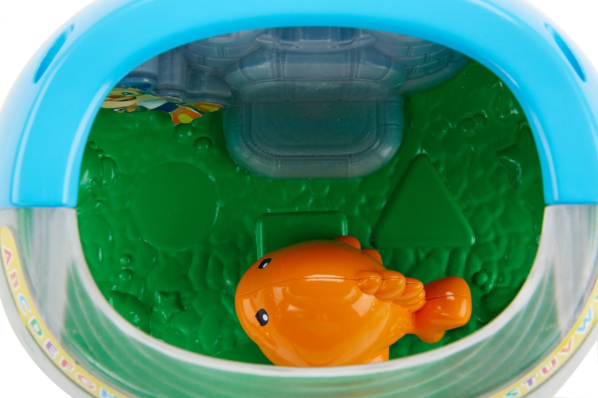 Fisher-Price Laugh & Learn Magical Lights Fishbowl toy for babies 6+ months, featuring colorful lights and learning content for infants.