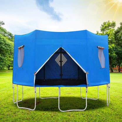 Trampoline Tent Cover - 8ft 10ft 12ft Sun Protection Round Trampolines Shade Top Cover, Anti-tear Trampolines Canopy For Birthday Parties, Camping, Picnics, Oxford Cloth