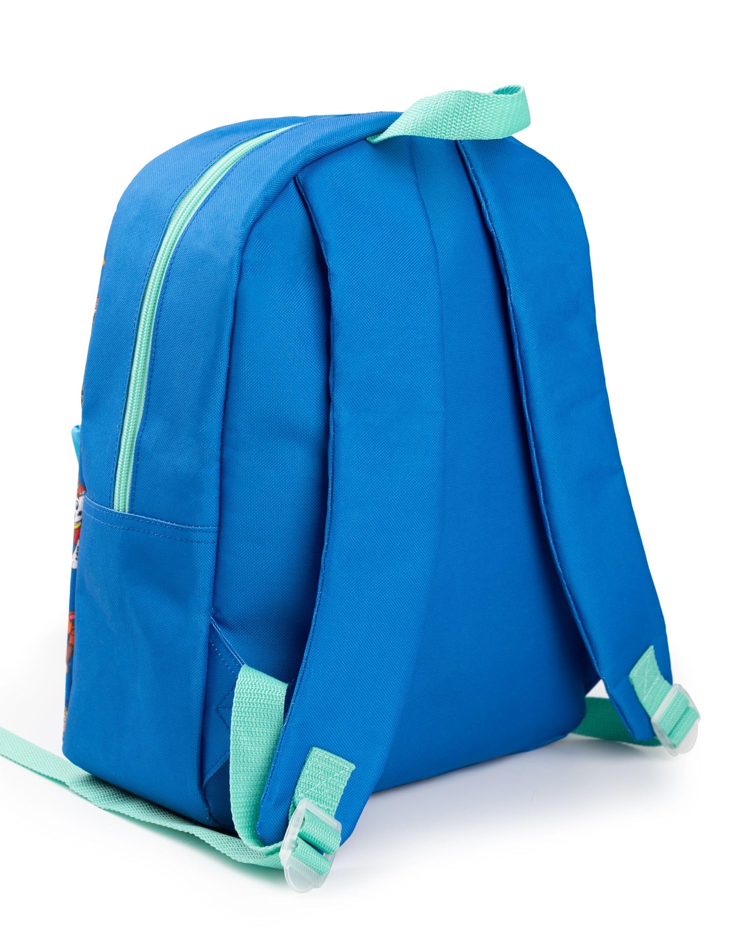 Paw Patrol Boys and Girls Backpack Set | Kids 4 Piece Blue & Green Rucksack Bundle with School Bag, Pencil Case, Lunch Bag & Water Bottle | Chase Dog Crew Graphic Matching Set | Back to School