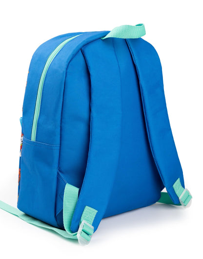 Paw Patrol Boys and Girls Backpack Set | Kids 4 Piece Blue & Green Rucksack Bundle with School Bag, Pencil Case, Lunch Bag & Water Bottle | Chase Dog Crew Graphic Matching Set | Back to School