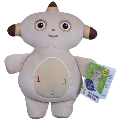 IN THE NIGHT GARDEN 2069 Super Squashy Soft Toy-Makka Pakka, Brown