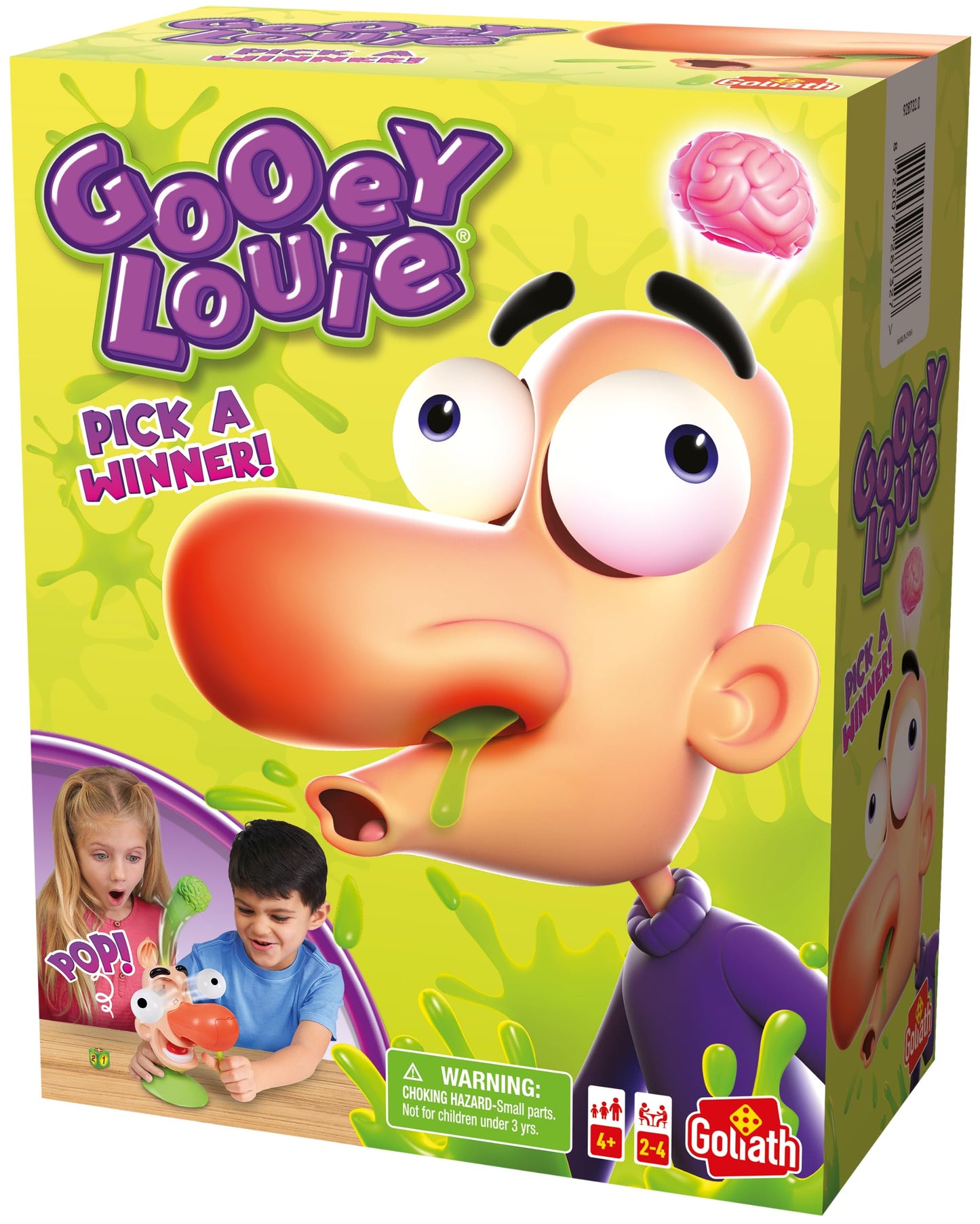Goliath Games Gooey Louie: Pick a Winner! | New & Improved Bogey Picking Fun! | Kids Action Games | For 2+ Players | Ages 4+