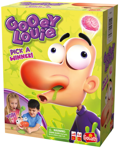 Goliath Games Gooey Louie: Pick a Winner! | New & Improved Bogey Picking Fun! | Kids Action Games | For 2+ Players | Ages 4+