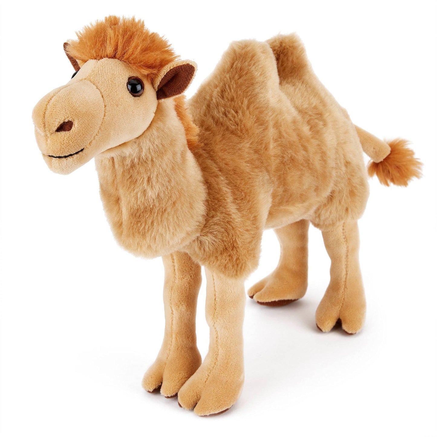 Zappi Co Plush Children's Stuffed Soft Cuddly Plush Toy-Part of Safari Animals Collection, Perfect for Kids (26cm Height)(Bactrian Camel)