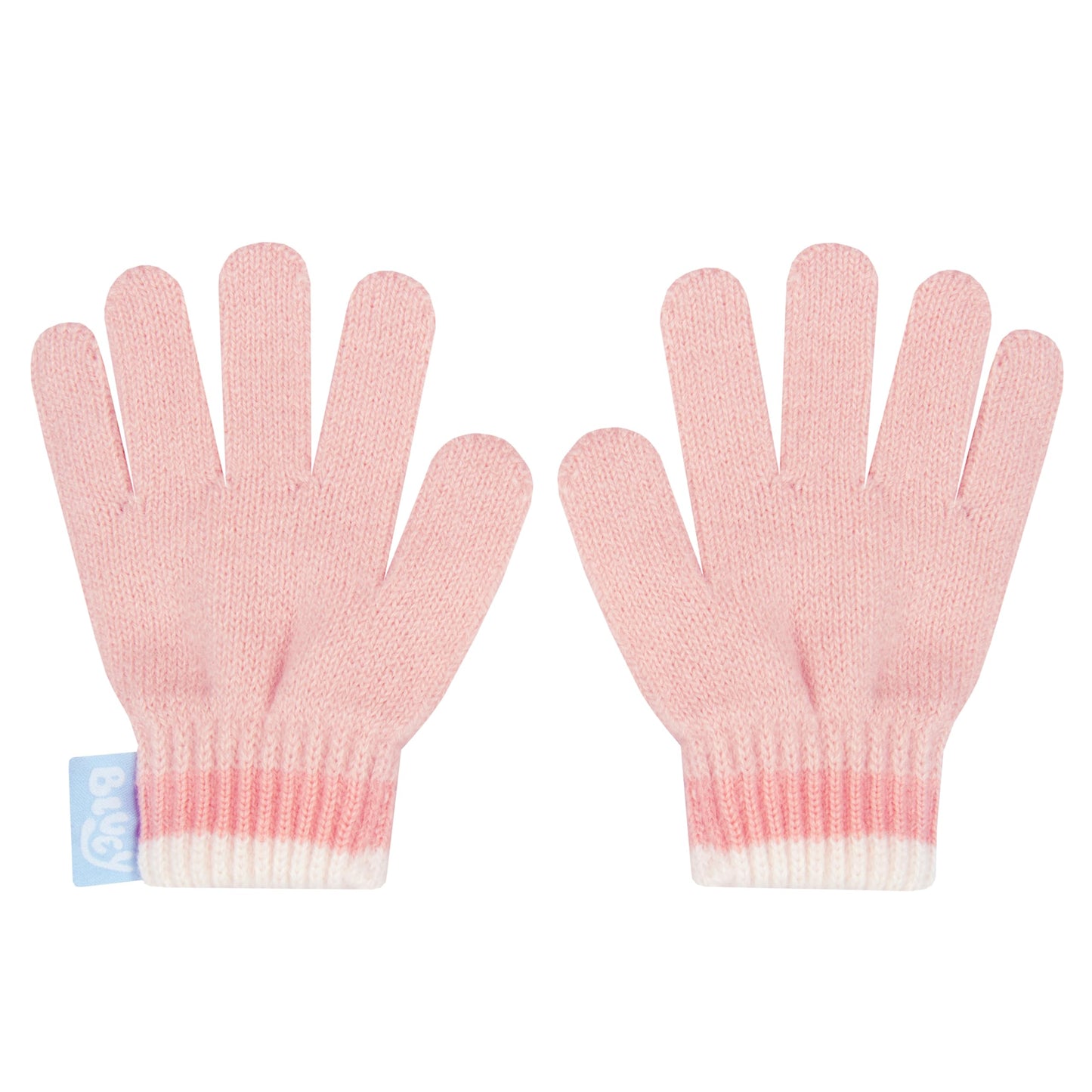 Bluey Hat and Gloves Set | Pink Winter Accessories for Girls
