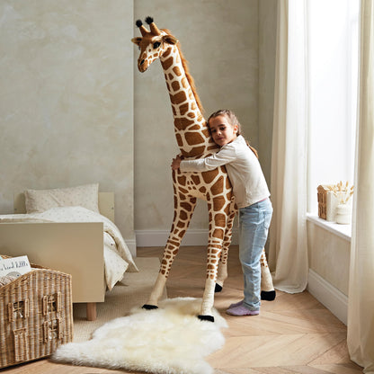 CuddleCo Standing Giraffe Plush Toy – Large Soft Stuffed Animal, Cuddly Giraffe Toy for Kids, Safari Nursery Decor, Plush Toys for Girls and Boys