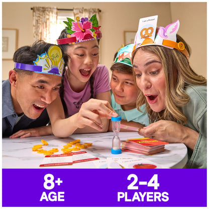 Spin Master Games, Hedbanz 3rd Edition 2025 with New Cards & Headbands, Picture Guessing Card Game, Quick Questions & Fast Fun, Easy to Play for Family & Kids, 2-6 Players, for Ages 6 & Up