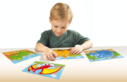 Ravensburger On The Farm, My First Jigsaw Puzzles (2, 3, 4 & 5 Piece) Educational Toys for Kids Age 18 Months and Up - Gifts for Toddlers