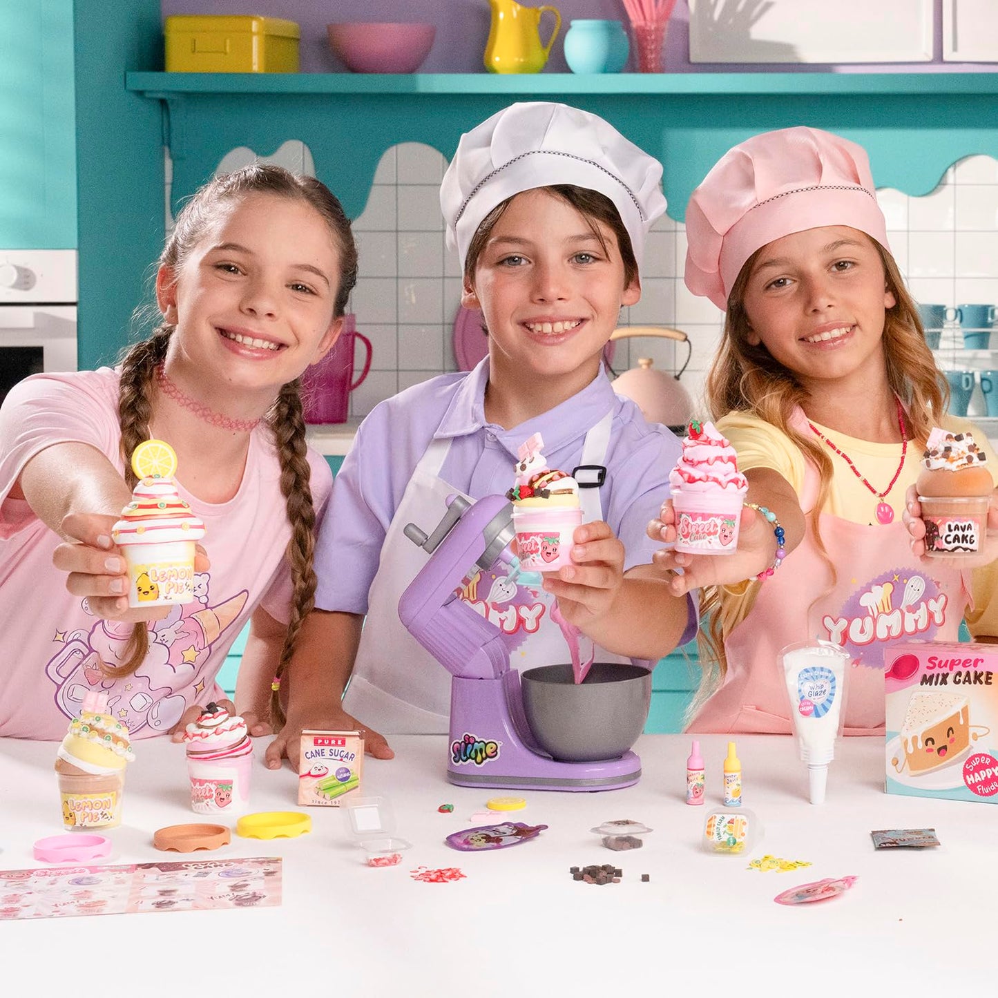Canal Toys So Slime Yummy Twist & Slime spinning mixer with bowl for kids to twist, mix, and create colorful slime recipes.