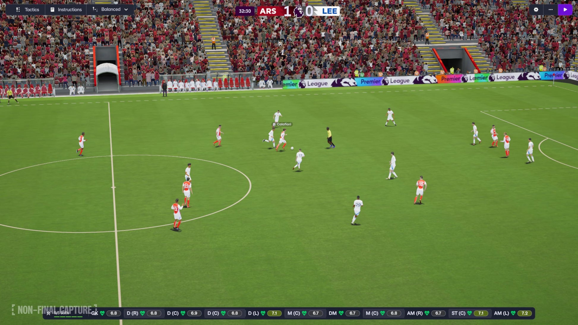 SEGA Football Manager 26 console for PlayStation 5, showing the game packaging and console design.