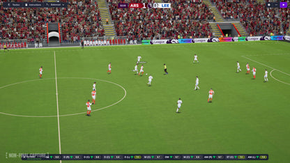 SEGA Football Manager 26 console for PlayStation 5, showing the game packaging and console design.